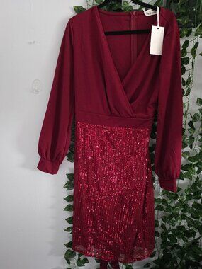 NWT Grace Karin sequin Dress